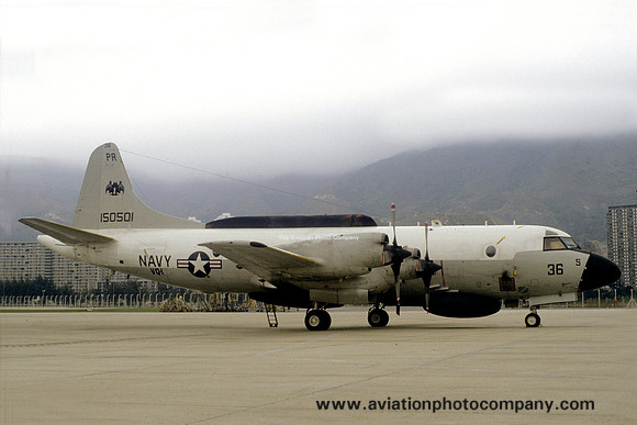 US Navy VQ-1 Lockheed EP-3E Aries 150501/PR-36 (1986)