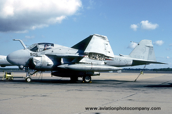 US Navy VA-34 Grumman A-6E Intruder 161679/AG-505 (1988)