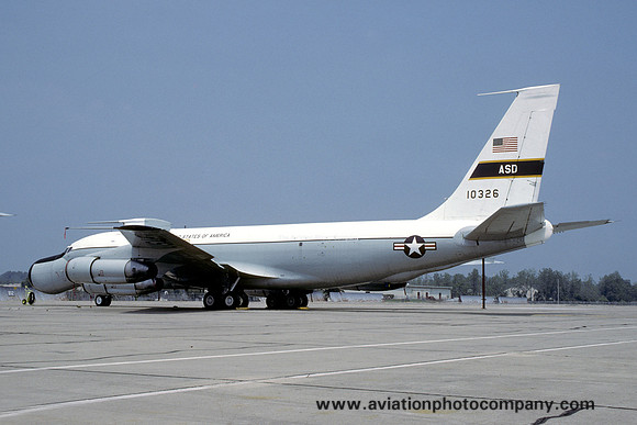 USAF Aeronautical Systems Division 4950 TW Boeing EC-135N 61-0326 (1987)