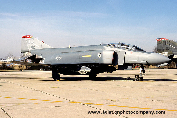 USAF DC ANG 121 TFS McDonnell F-4D Phantom 66-7712/DC (1987)