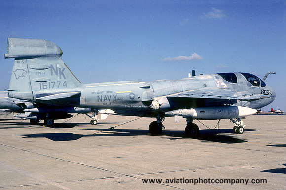US Navy VAQ-139 Grumman EA-6B Prowler 161774/NK-605 (1987)