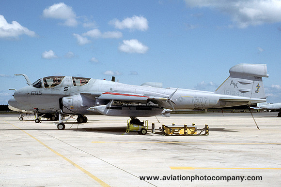 US Navy VAQ-33 Grumman EA-6B Prowler 161349/AK-605 (1988)