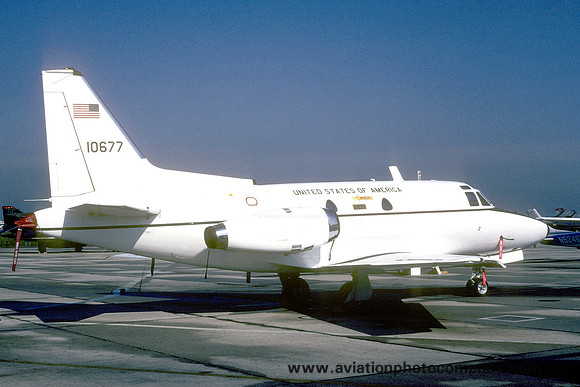 USAF DC ANG North American T-39A Sabreliner 61-0677 (1987)