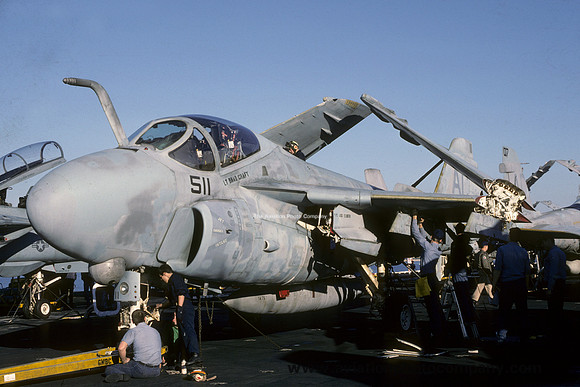 US Navy VA-75 Grumman A-6E Intruder 161665/AC-511 (1986)