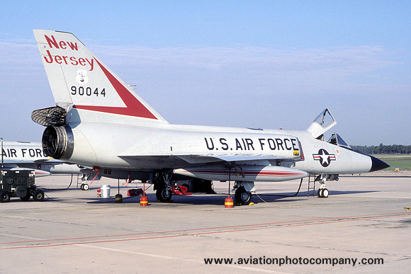 USAF New Jersey ANG 119 FIS Convair F-106A Delta Dart 59-0044 (1988)