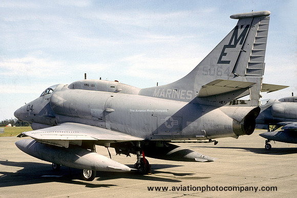 US Marines VMA-133 Douglas A-4M Skyraider 155064/ME-04 (1987)