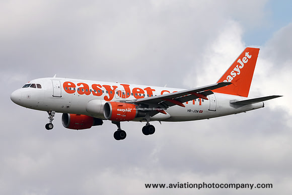 easyJet Switzerland Airbus A319-100 HB-JZM (2015)