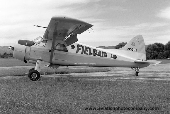 Fieldair DHC-2 Beaver ZK-CGX (1970)