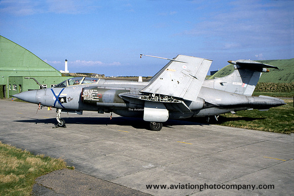RAF Blackburn Buccaneer S.2 XX885/9225M at RAF Lossiemouth (2000)