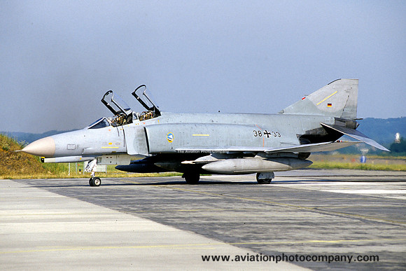 German Air Force JG74 McDonnell F-4F Phantom 38+33 (2003)