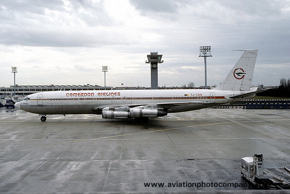 Cameroon Airlines Boeing 707-300C TJ-CAA (1978)