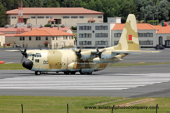 Moroccan Air Force Lockheed C-130H Hercules CN-AOG at Lajes (2014)