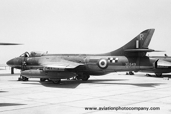 RAF 8/43 Squadron Hawker Hunter FGA.9 XE649/R (1966)