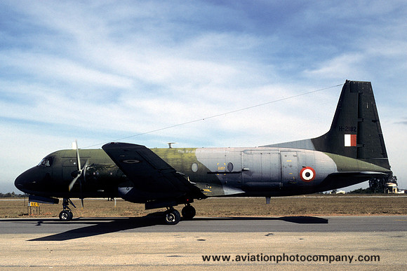 Indian Air Force Comms Flight HS.748 H-2182 at Aero India 1996 Yelahanka