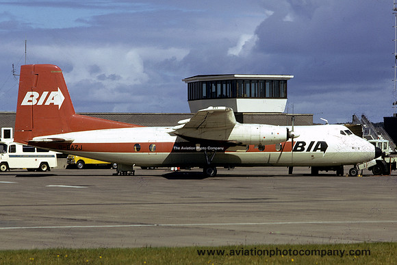 BIA Handley Page Herald G-BAZJ (1974)