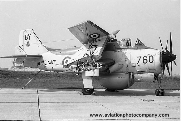 Royal Navy 849 Squadron Fairey Gannet AEW.3 XL472/BY760