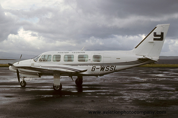 Foster Yeoman Piper PA-310-350 Navajo Chieftain G-WSSL (1985)