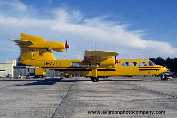 Aurigny Air Service Britten Norman BN-2 Trislander G-AZLJ (1984)
