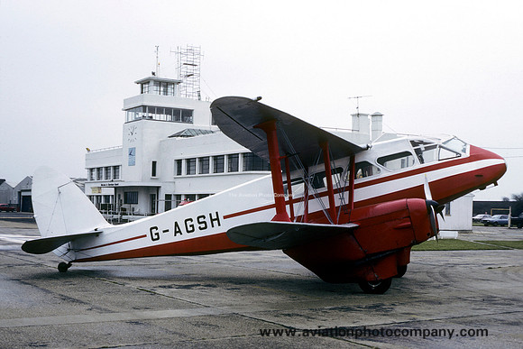 De Havilland Dragon Rapide G-AGSH (1981)