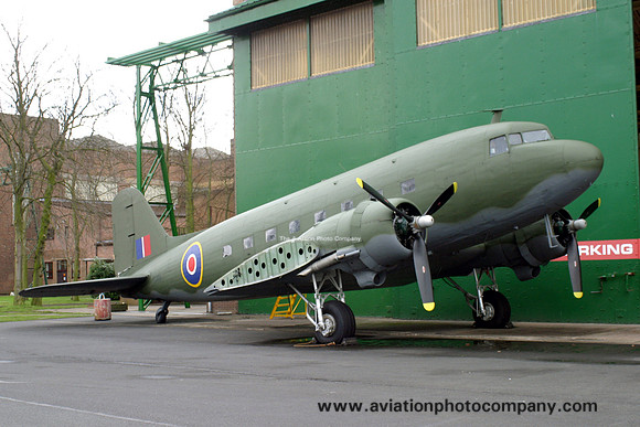 RAF Douglas C-47 Dakota III KG651 at RAF Shawbury (2006)