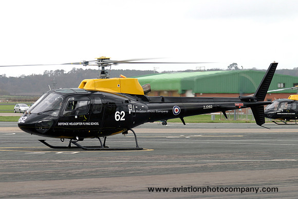 RAF DHFS Aerospatiale Squirrel HT.1 ZJ262 at RAF Shawbury (2006)