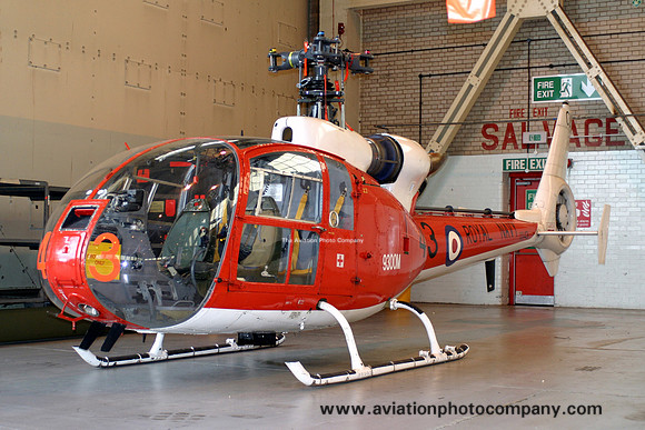 Royal Navy Westland Gazelle HT.2 XX431/9300M stored at RAF Shawbury (2006)