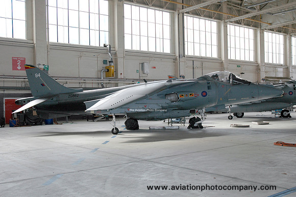 RAF 4 Squadron BAE Harrier GR.7 ZG862/94 at RAF Cottesmore (2006)