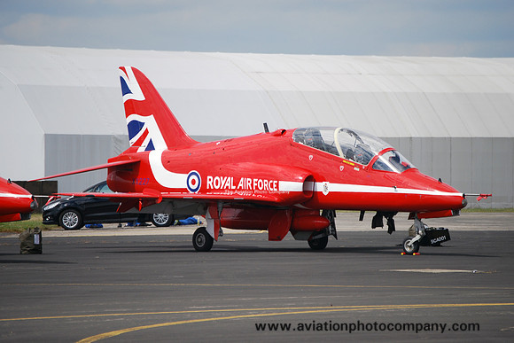 RAF Red Arrows Hawker Siddeley Hawk T.1 XX227 at RIAT Fairford (2017)