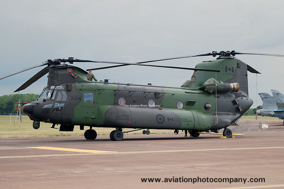 Canadian Air Force 450 Squadron Vertol CH-147F Chinook 147304 at RIAT Fairford (2017)