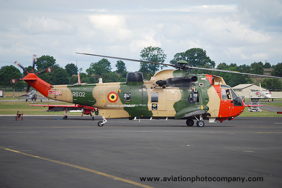 Belgian Air Force 40 Sml Westland Sea King 48 RS02 at RIAT Fairford (2017)