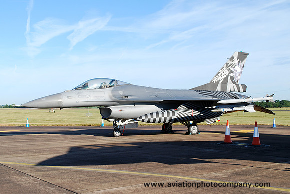 Belgian Air Force 349 Sml General Dynamics F-16AM Fighting Falcon FA-70 at RIAT Fairford (2017)
