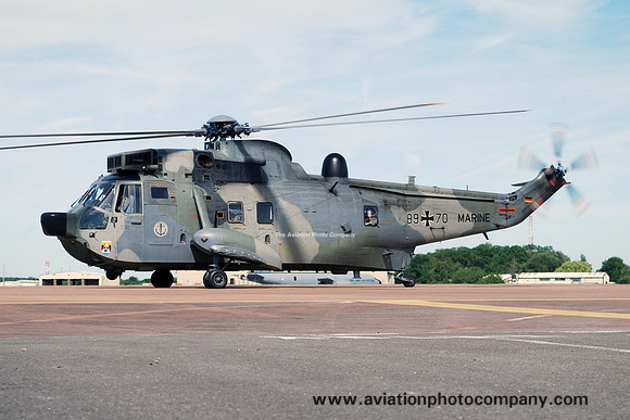 German Navy MFG5 Westland Sea King Mk41 89+70 at RIAT Fairford (2017)
