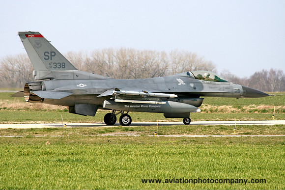 USAF 52 FW 22 FS General Dynamics F-16C Fighting Falcon 91-0338/SP (2007)