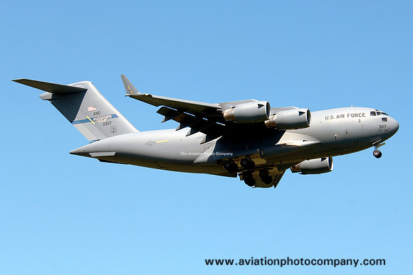 USAF Mississippi ANG 183 AS McDonnell Douglas C-17A Globemaster 03-3117 (2007)