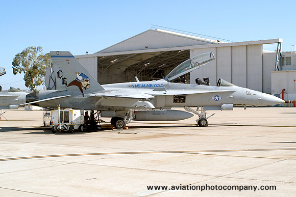 US Marines VMFA(AW)-225 McDonnell Douglas F/A-18D Hornet 165410/CE-01 (2006)