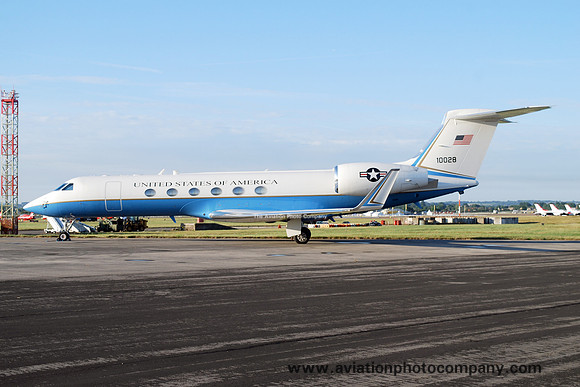 USAF 6 AMW 310 AS Gulfstream C-37A 01-0028 at RIAT Fairford (2017)