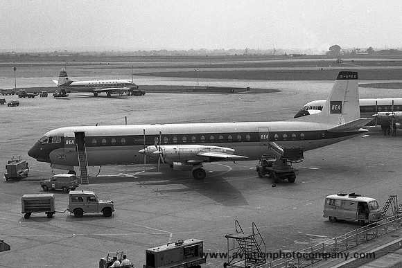 British European Airways Vickers Vanguard G-APED (1964)