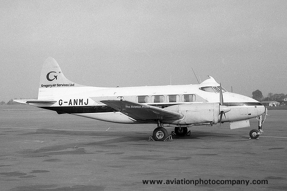 Gregory Air Services Ltd De Havilland Dove G-ANMJ (1968)