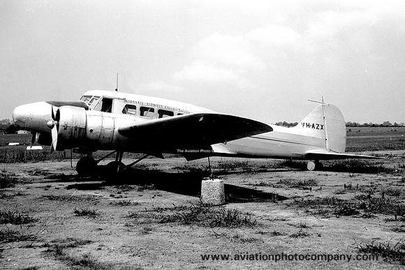 Marshall Airways Charter Service Avro Anson VH-AZX (1963)