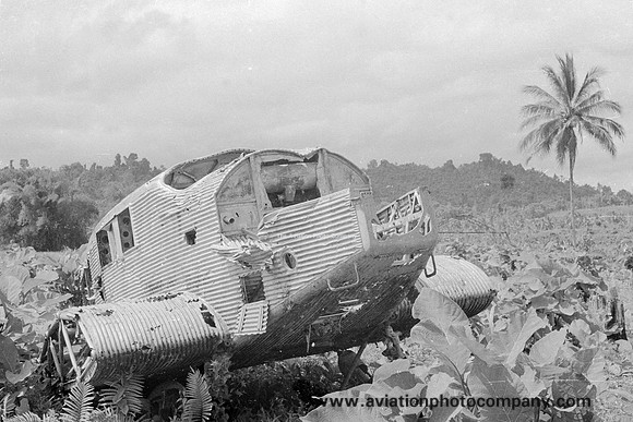 Junkers W34 VH-U?W wrecked in New Guinea (1963)