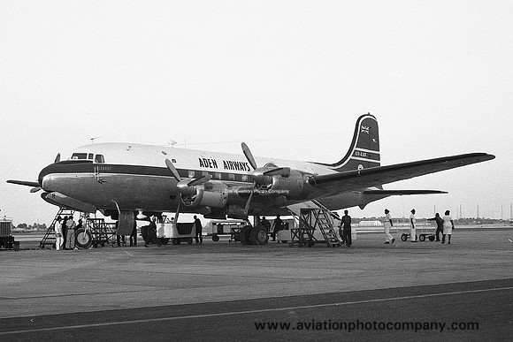 Aden Airways Canadair C-4 Argonaut VR-AAR (1962)