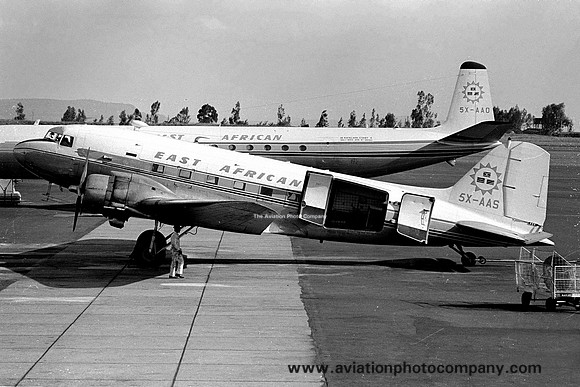 East African Airways Douglas C-47B 5X-AAS (1967)