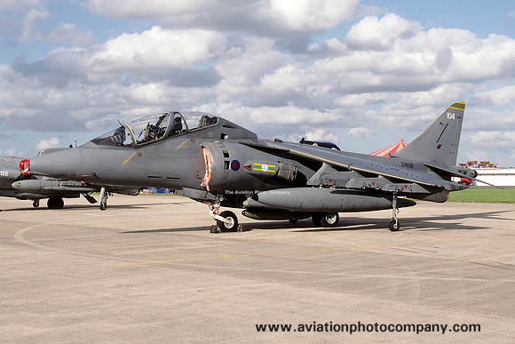 RAF 3 Squadron BAE Harrier T.10 ZH656/104 (1998)