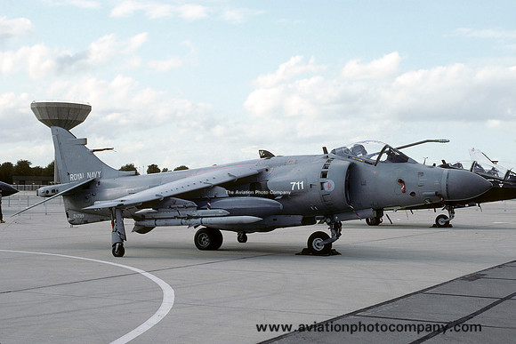 Royal Navy 899 Squadron BAe Sea Harrier F/A.2 ZH799/711 at RNAS Yeovilton (1998)