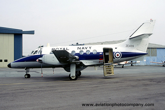 Royal Navy Yeovilton Station Flight BAe Jetstream T.3 ZE439/77 (1998)