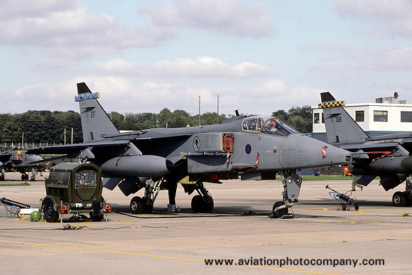 RAF 6 Squadron Sepecat Jaguar GR.1 XX369/EF at RAF Coltishall (1998)