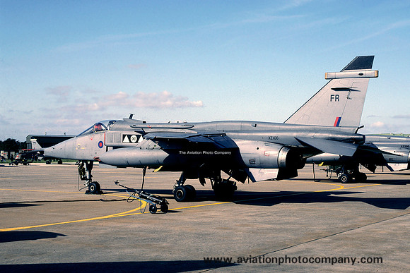 RAF 2 Squadron Sepecat Jaguar GR.1 XZ106/FR at RAF Coltishall (1998)