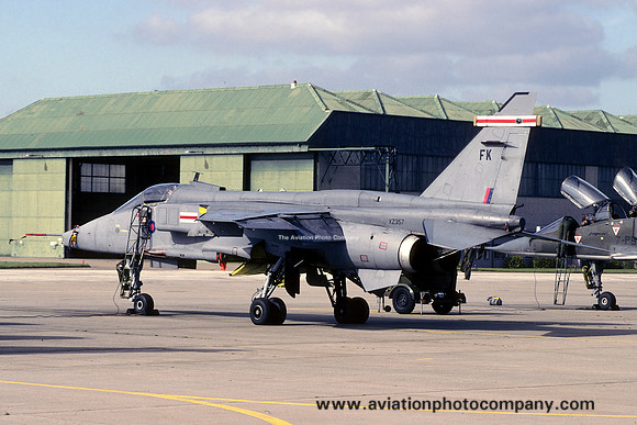 RAF 41 Squadron Sepecat Jaguar GR.1 XZ357/FK at RAF Coltishall (1998)