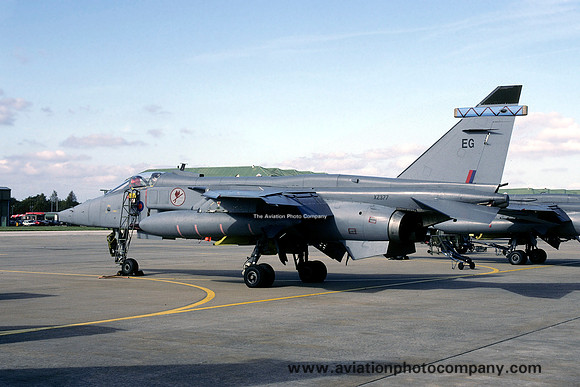 RAF 6 Squadron Sepecat Jaguar GR.1 XZ377/EG at RAF Coltishall (1998)