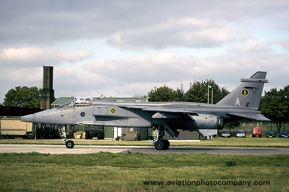 RAF 16 Squadron Sepecat Jaguar GR.1 XZ391/A at RAF Coltishall (1998)